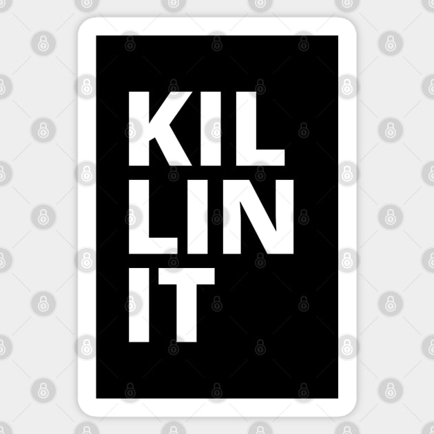 Killin It Sticker by creativecurly